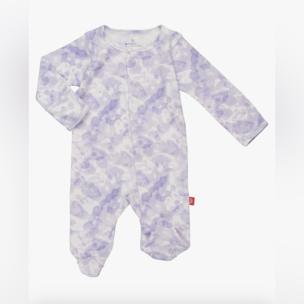 EUC Magnetic Me Footie Pajamas - 100% Organic Cotton - Preemie